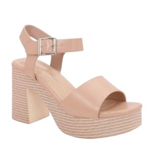 Berness Women's Platform Chunky Block Heel Sandals size 10 Dollcore Glamour Femi